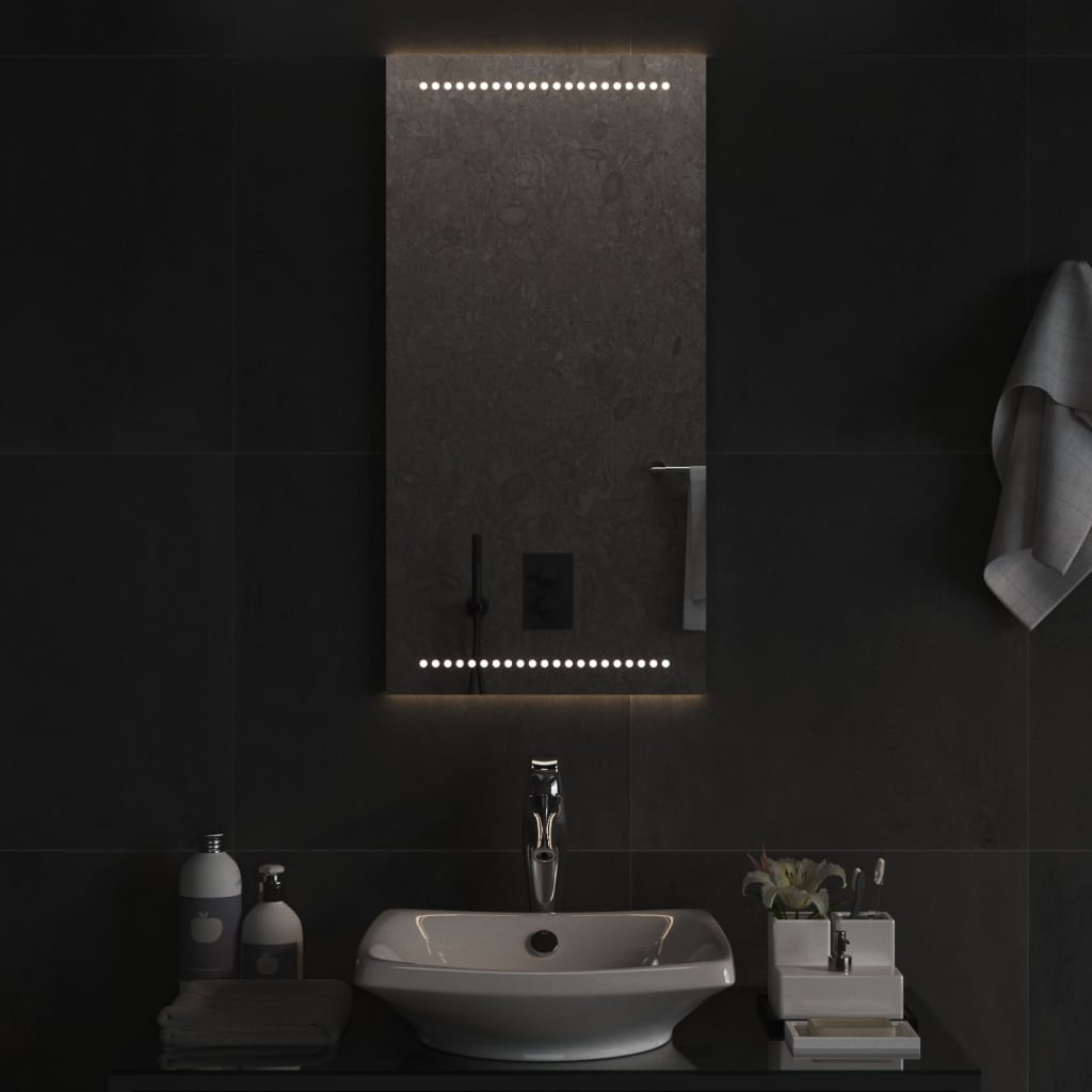Kylpyhuoneen LED-peili 40x80 cm - Sisustajankoti.fi