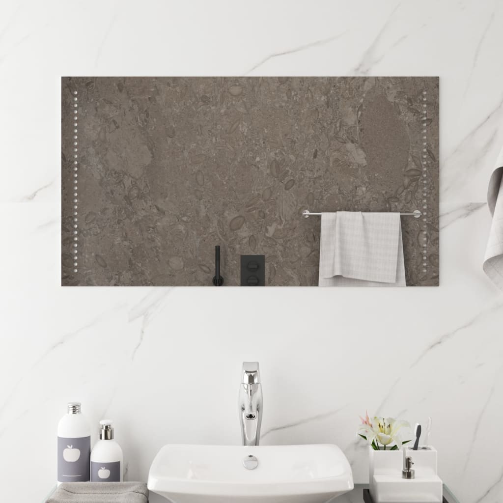 Kylpyhuoneen LED-peili 50x90 cm - Sisustajankoti.fi