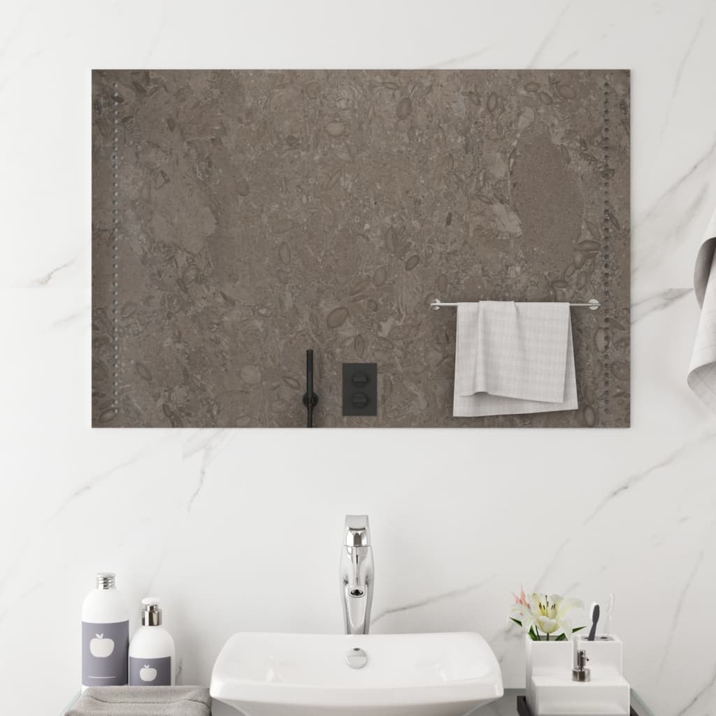 Kylpyhuoneen LED-peili 60x90 cm - Sisustajankoti.fi