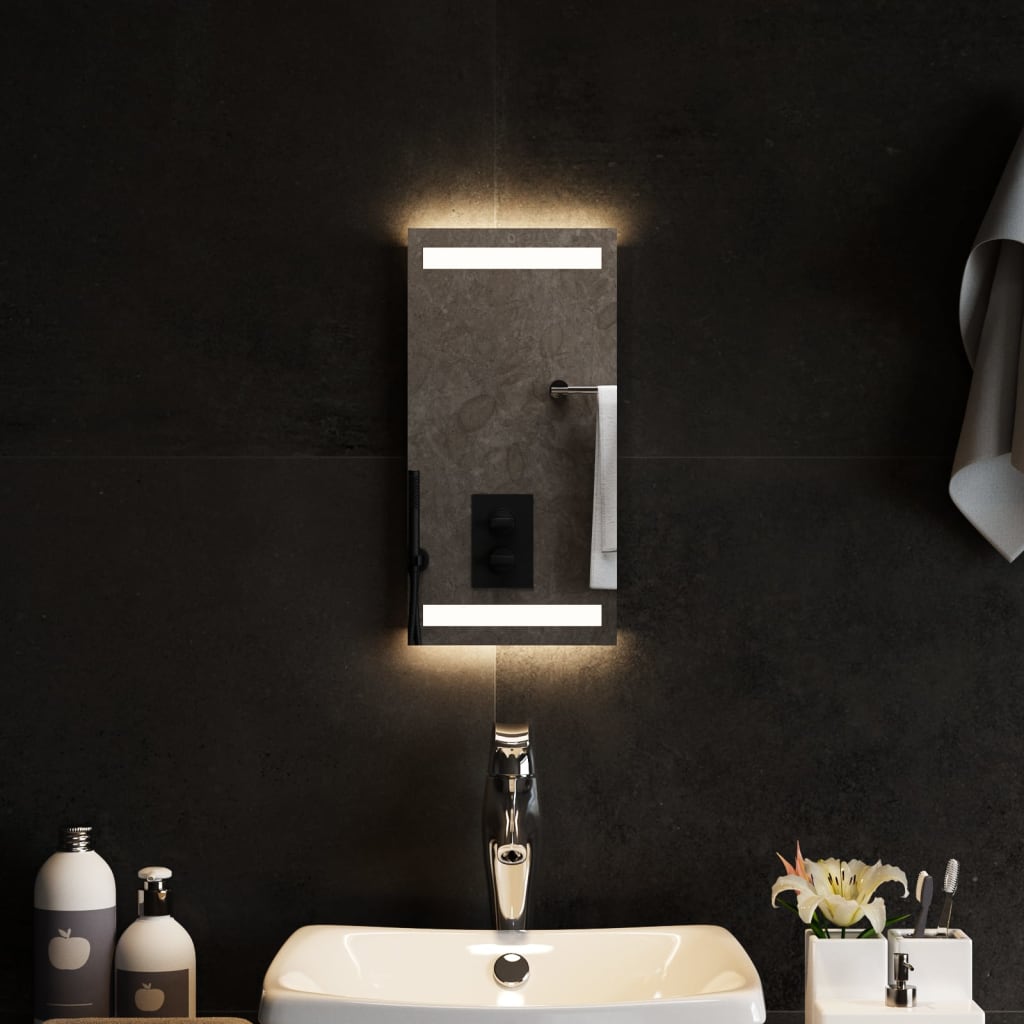 Kylpyhuoneen LED-peili 20x40 cm - Sisustajankoti.fi