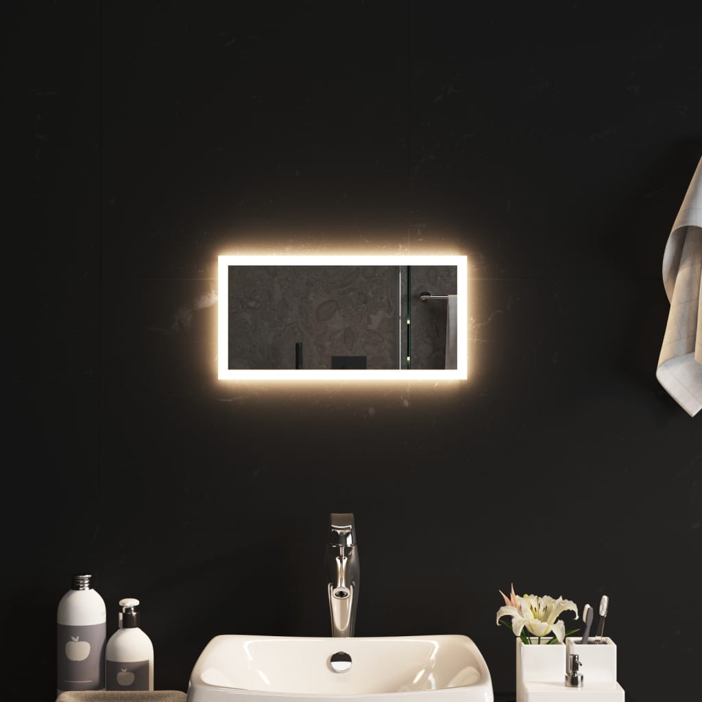 Kylpyhuoneen LED-peili 20x40 cm - Sisustajankoti.fi