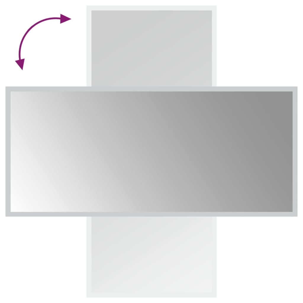 Kylpyhuoneen LED-peili 40x90 cm - Sisustajankoti.fi