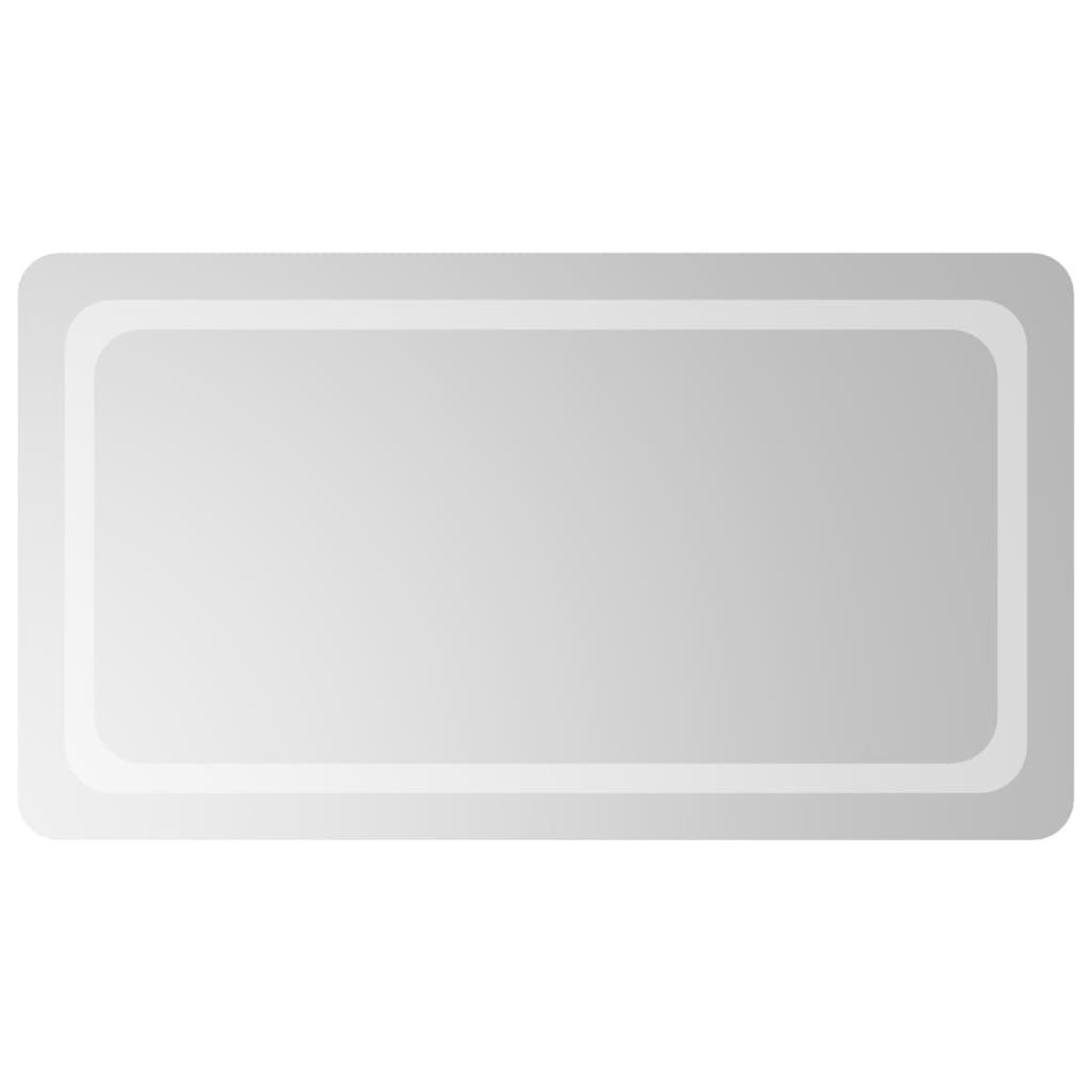 Kylpyhuoneen LED-peili 50x90 cm - Sisustajankoti.fi