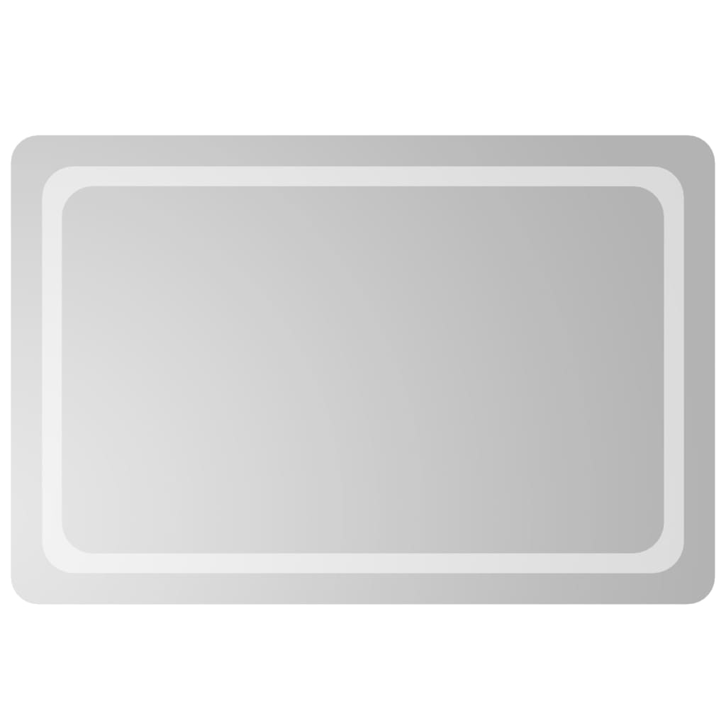 Kylpyhuoneen LED-peili 60x90 cm - Sisustajankoti.fi
