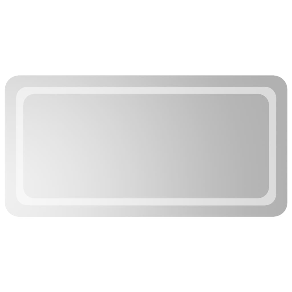 Kylpyhuoneen LED-peili 50x100 cm - Sisustajankoti.fi