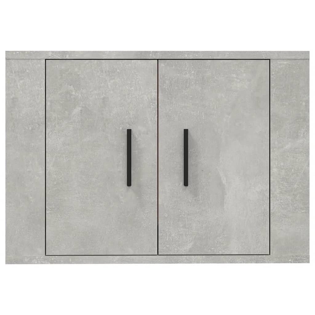 Seinäkiinnitettävä TV-taso betoninharmaa 57x34,5x40 cm - Sisustajankoti.fi