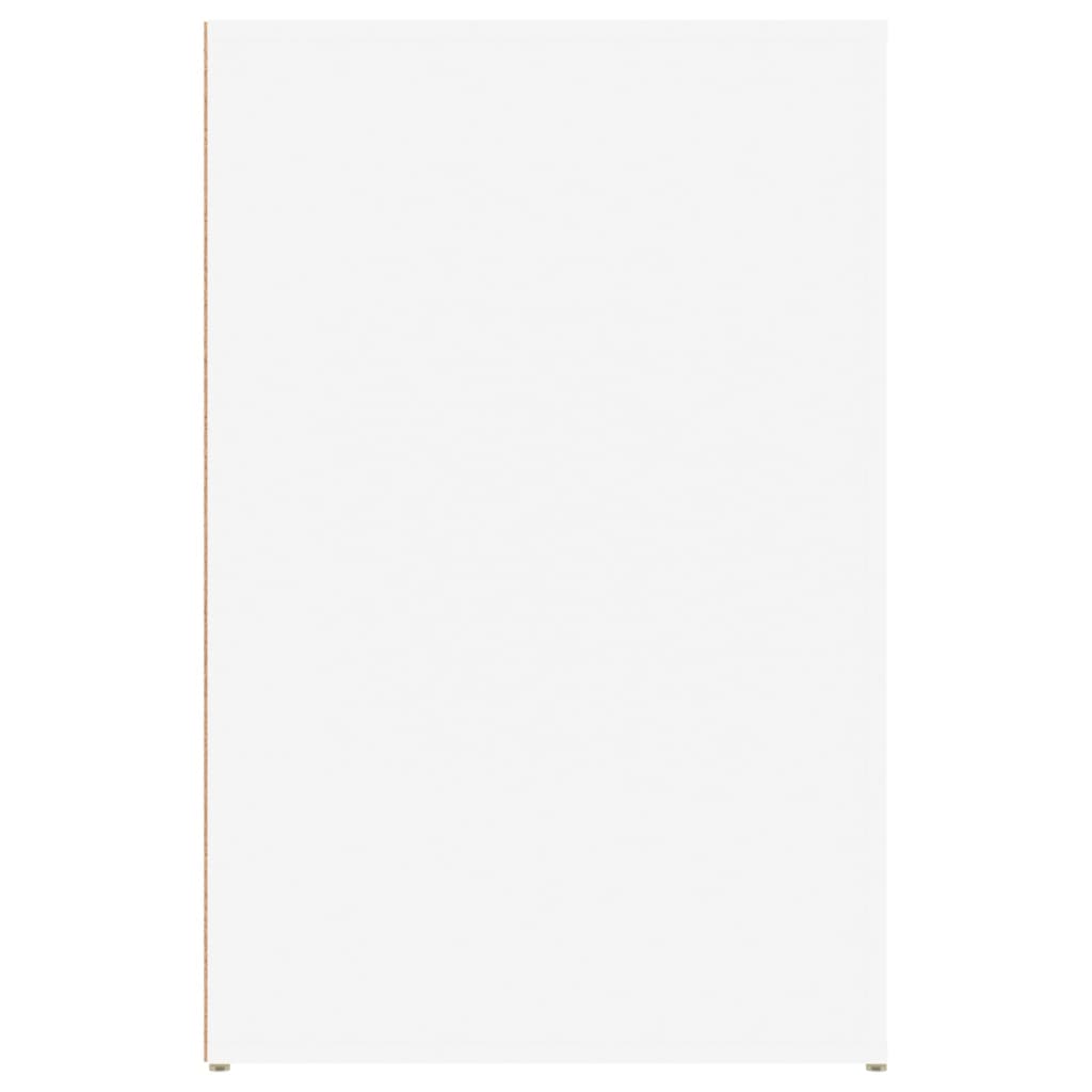Työpöytä valkoinen 100x49x75 cm tekninen puu - Sisustajankoti.fi