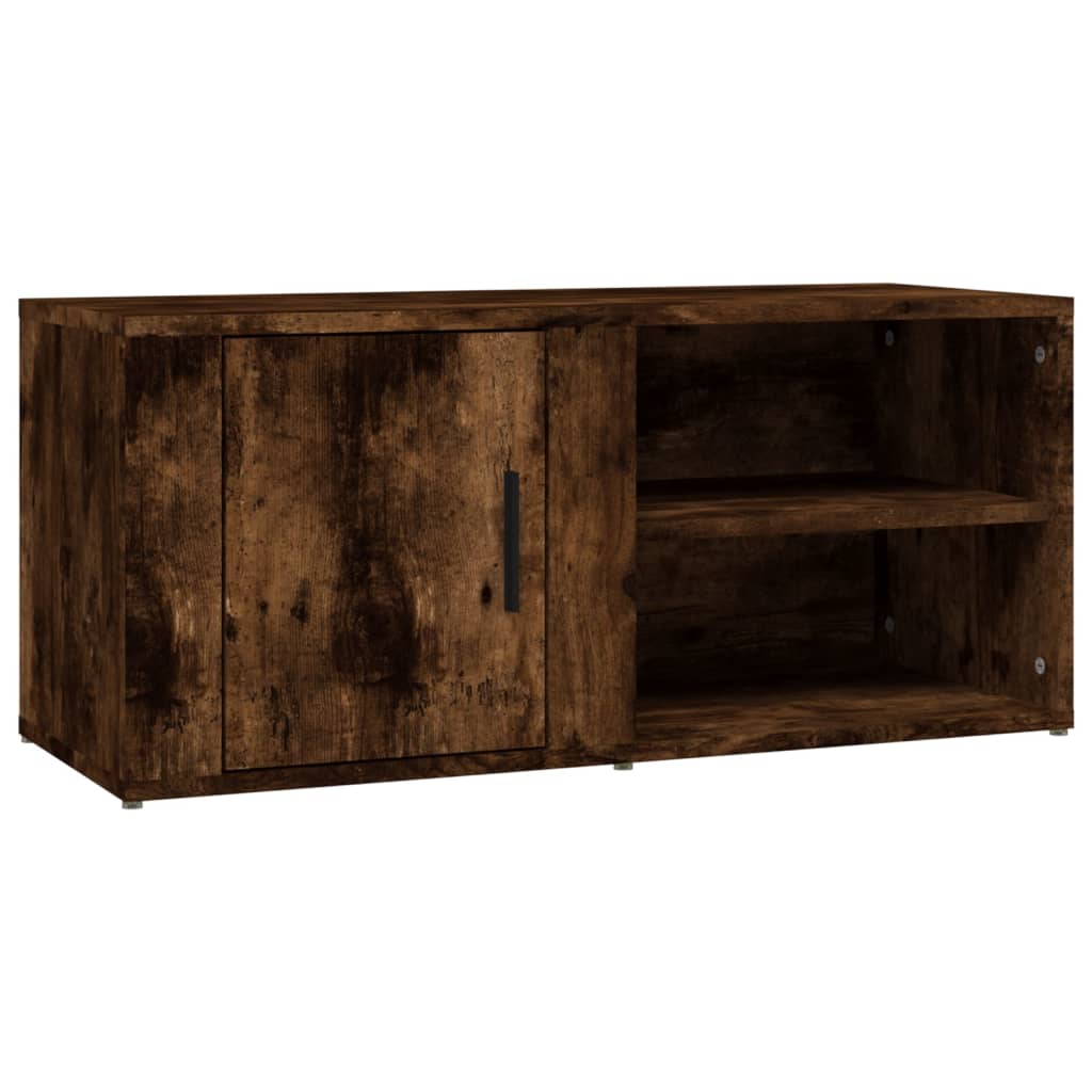 TV-kaapit 2 kpl savutammi 80x31,5x36 cm tekninen puu - Sisustajankoti.fi