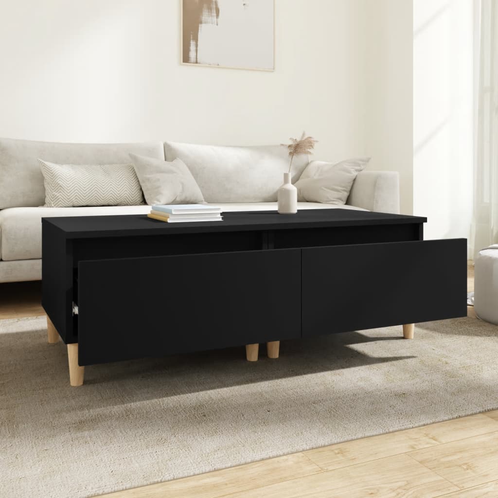 Sivupöydät 2kpl musta 50x46x35 cm tekninen puu - Sisustajankoti.fi