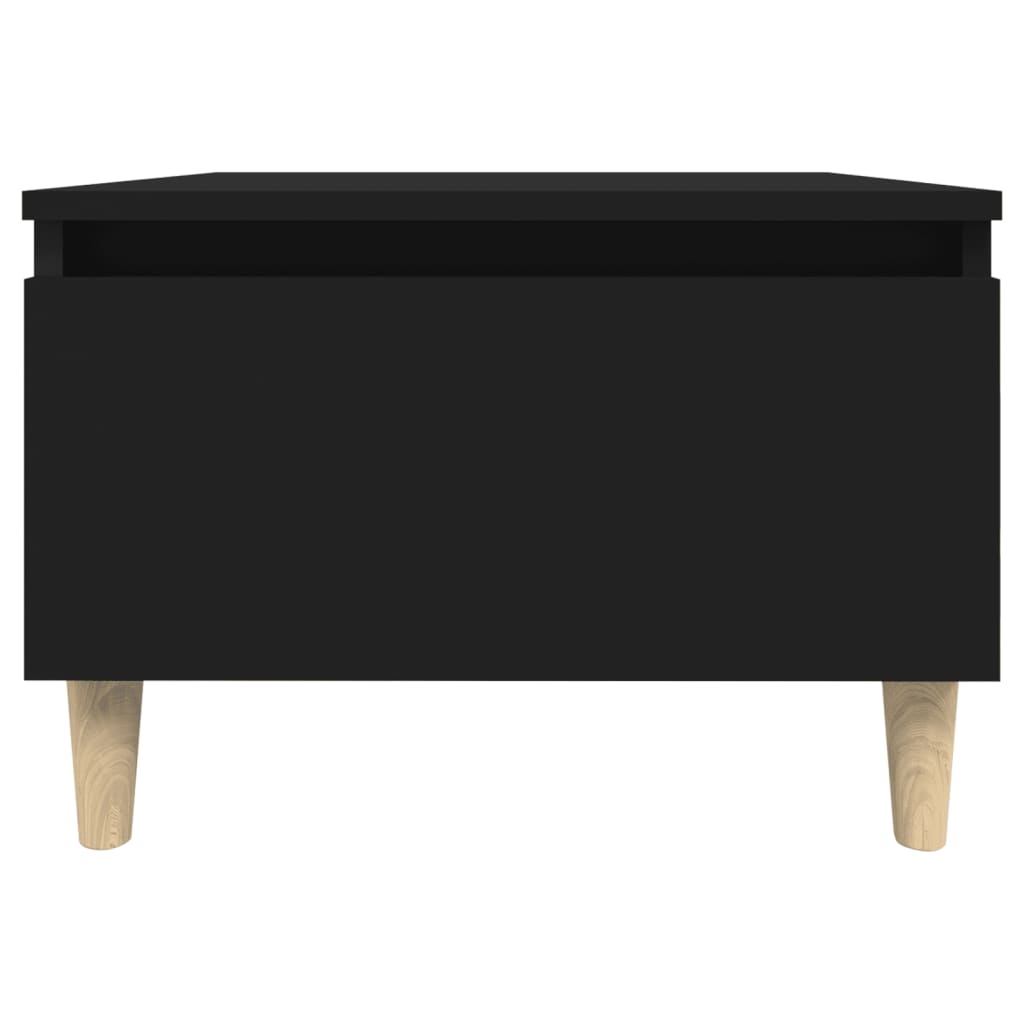Sivupöydät 2kpl musta 50x46x35 cm tekninen puu - Sisustajankoti.fi