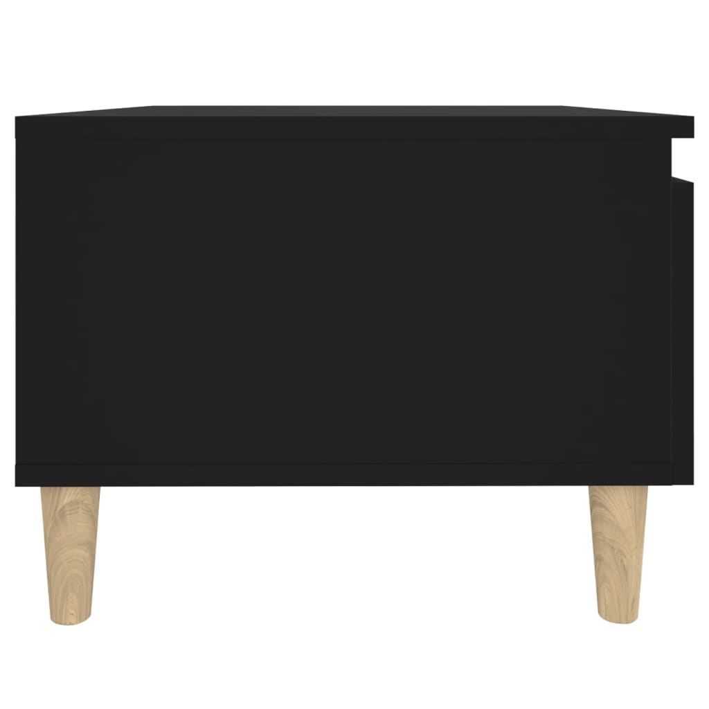 Sivupöydät 2kpl musta 50x46x35 cm tekninen puu - Sisustajankoti.fi