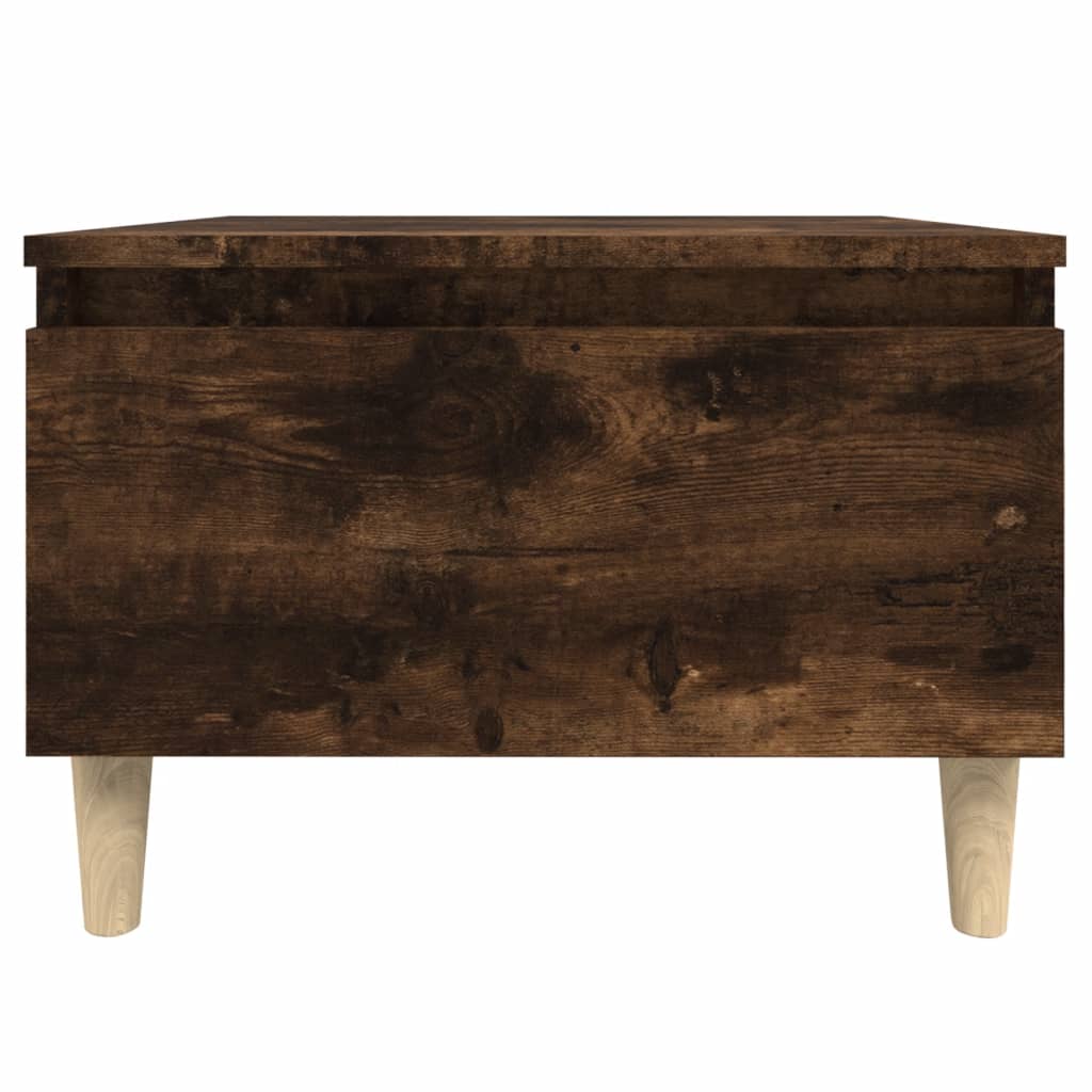 Sivupöydät 2 kpl savutammi 50x46x35 cm tekninen puu - Sisustajankoti.fi
