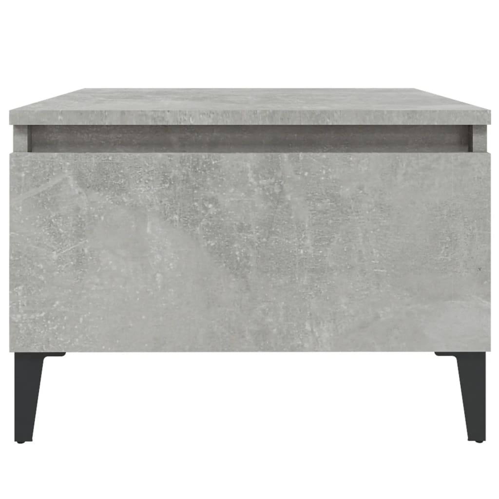 Sivupöydät 2 kpl betoninharmaa 50x46x35 cm tekninen puu - Sisustajankoti.fi
