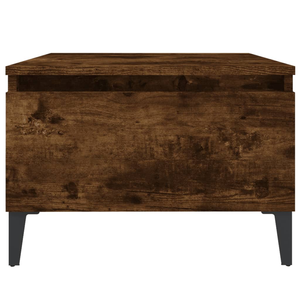 Sivupöydät 2 kpl savutammi 50x46x35 cm tekninen puu - Sisustajankoti.fi