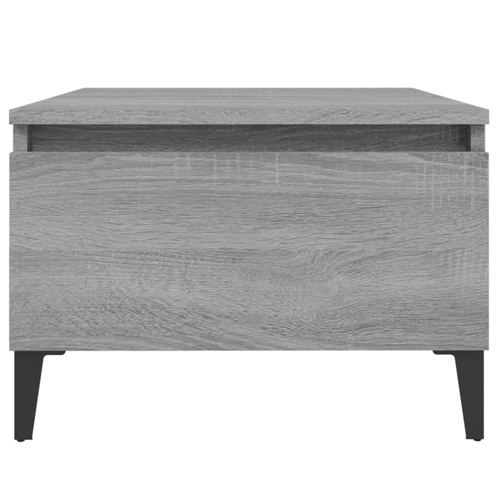 Sivupöydät 2 kpl harmaa Sonoma 50x46x35 cm tekninen puu - Sisustajankoti.fi