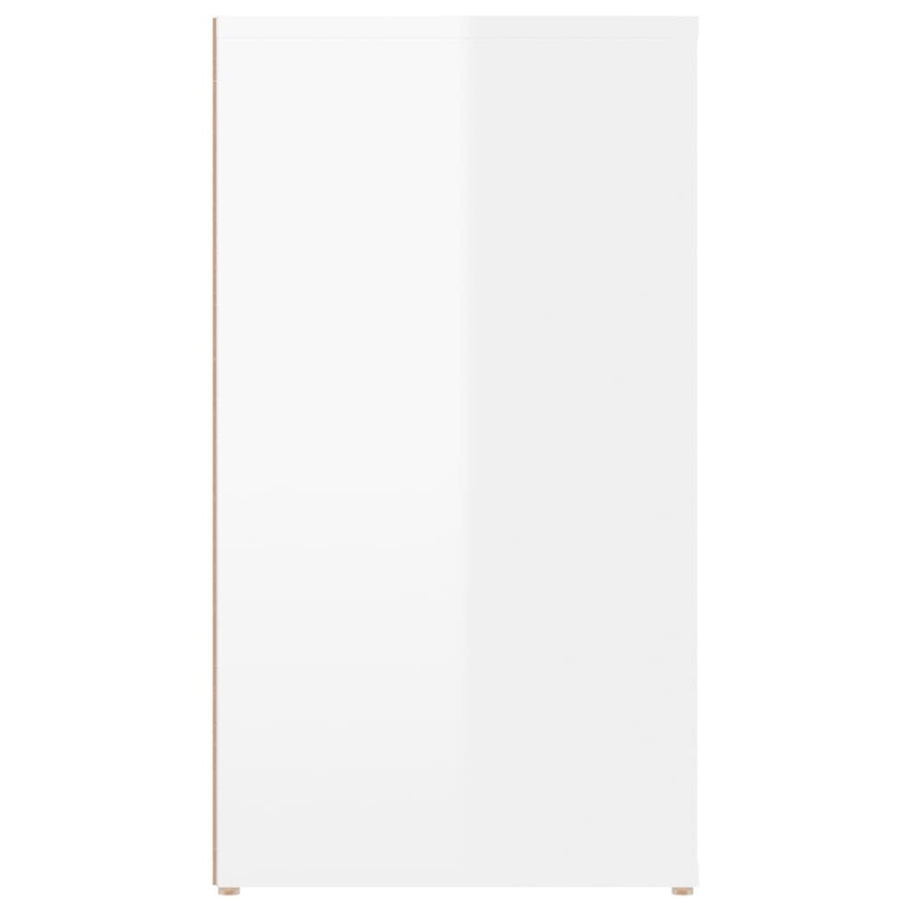Senkki korkeakiilto valkoinen 100x33x59,5 cm tekninen puu - Sisustajankoti.fi