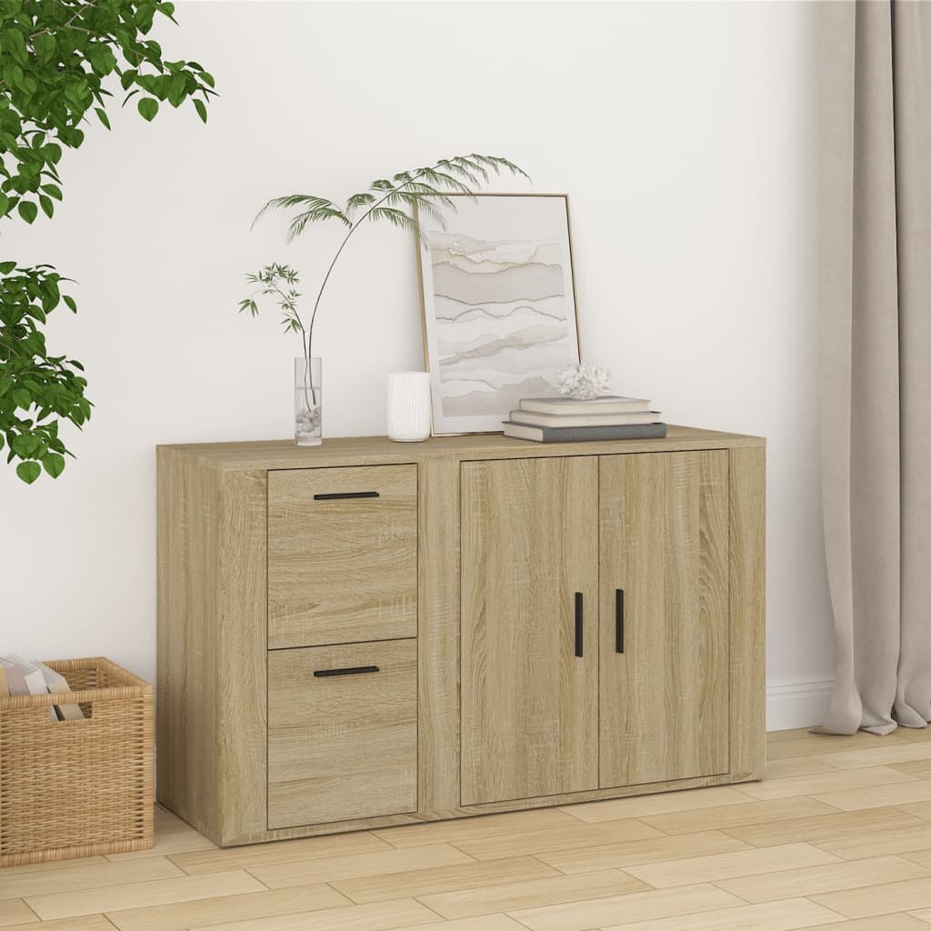 Senkki Sonoma-tammi 100x33x59,5 cm tekninen puu - Sisustajankoti.fi
