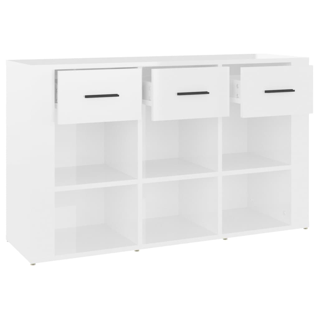 Senkki korkeakiilto valkoinen 100x30x59,5 cm tekninen puu - Sisustajankoti.fi