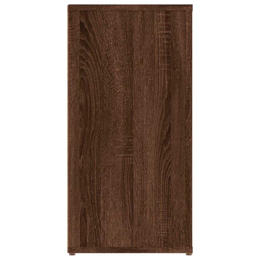 Senkki ruskea tammi 100x30x59,5 cm tekninen puu - Sisustajankoti.fi