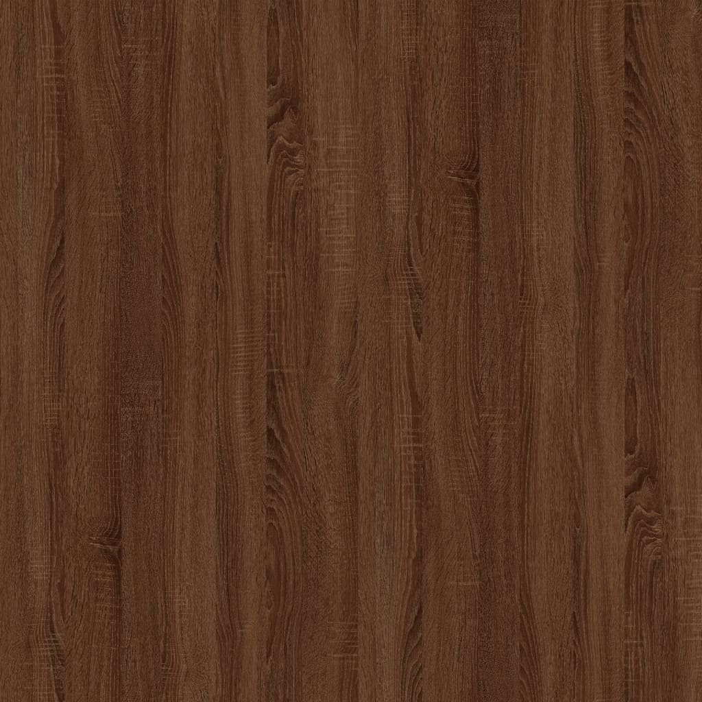 Senkki ruskea tammi 100x30x59,5 cm tekninen puu - Sisustajankoti.fi