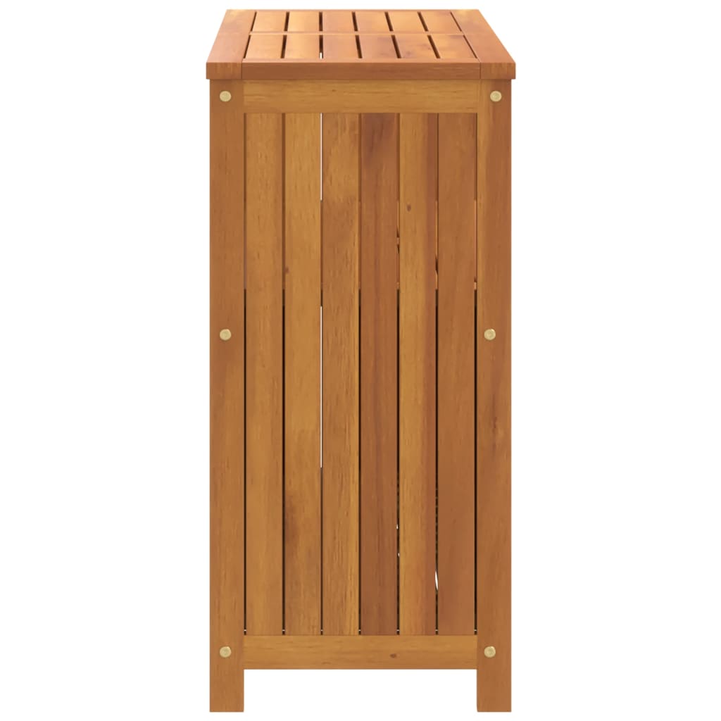 Konsolipöytä ulos 80x35x75 cm täysi akasiapuu - Sisustajankoti.fi