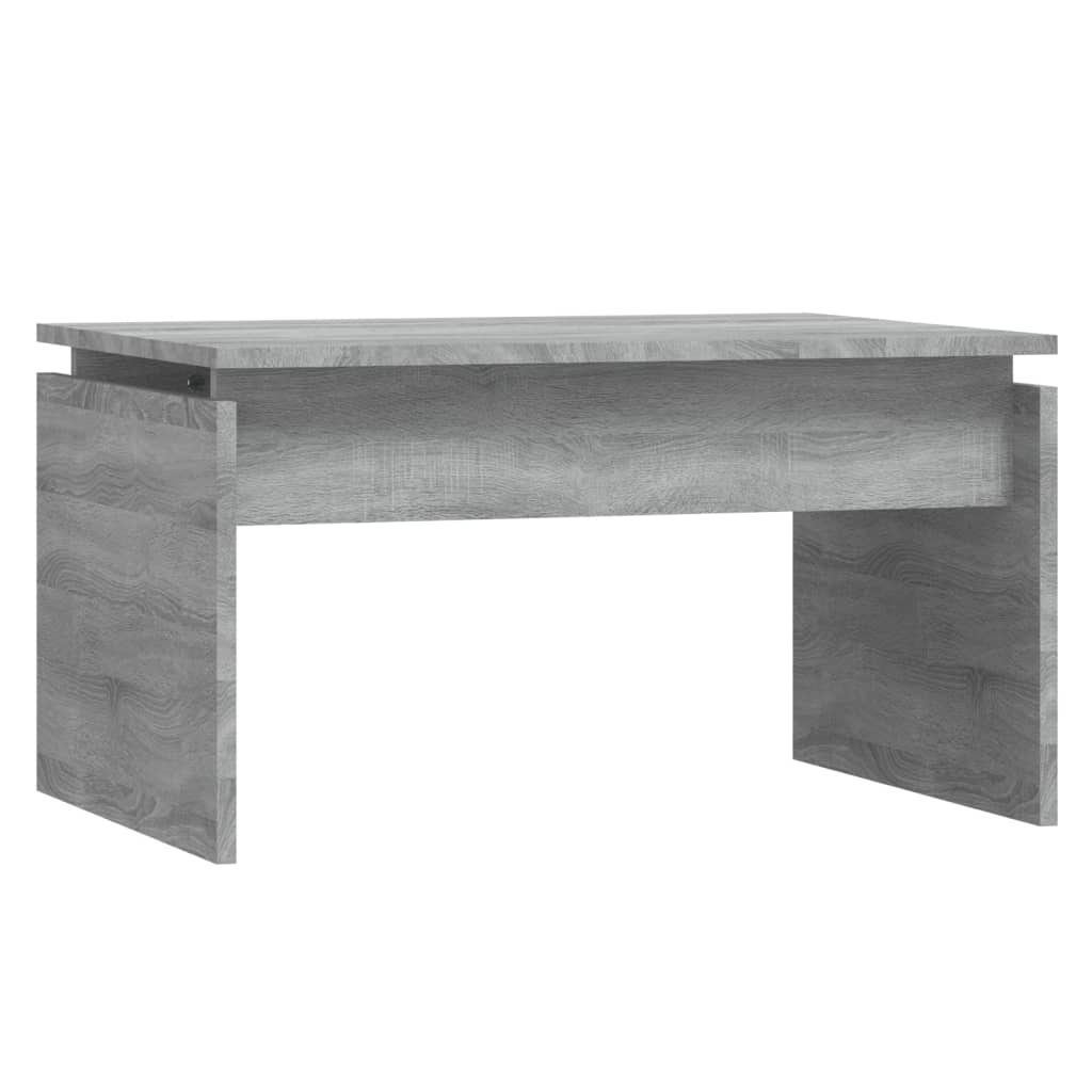 Sohvapöytä harmaa Sonoma 68x50x38 cm tekninen puu - Sisustajankoti.fi