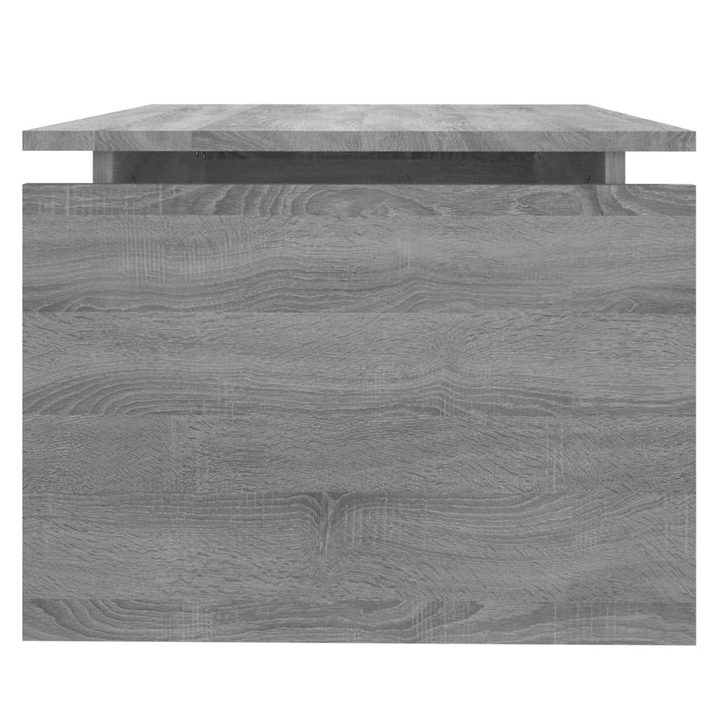 Sohvapöytä harmaa Sonoma 68x50x38 cm tekninen puu - Sisustajankoti.fi