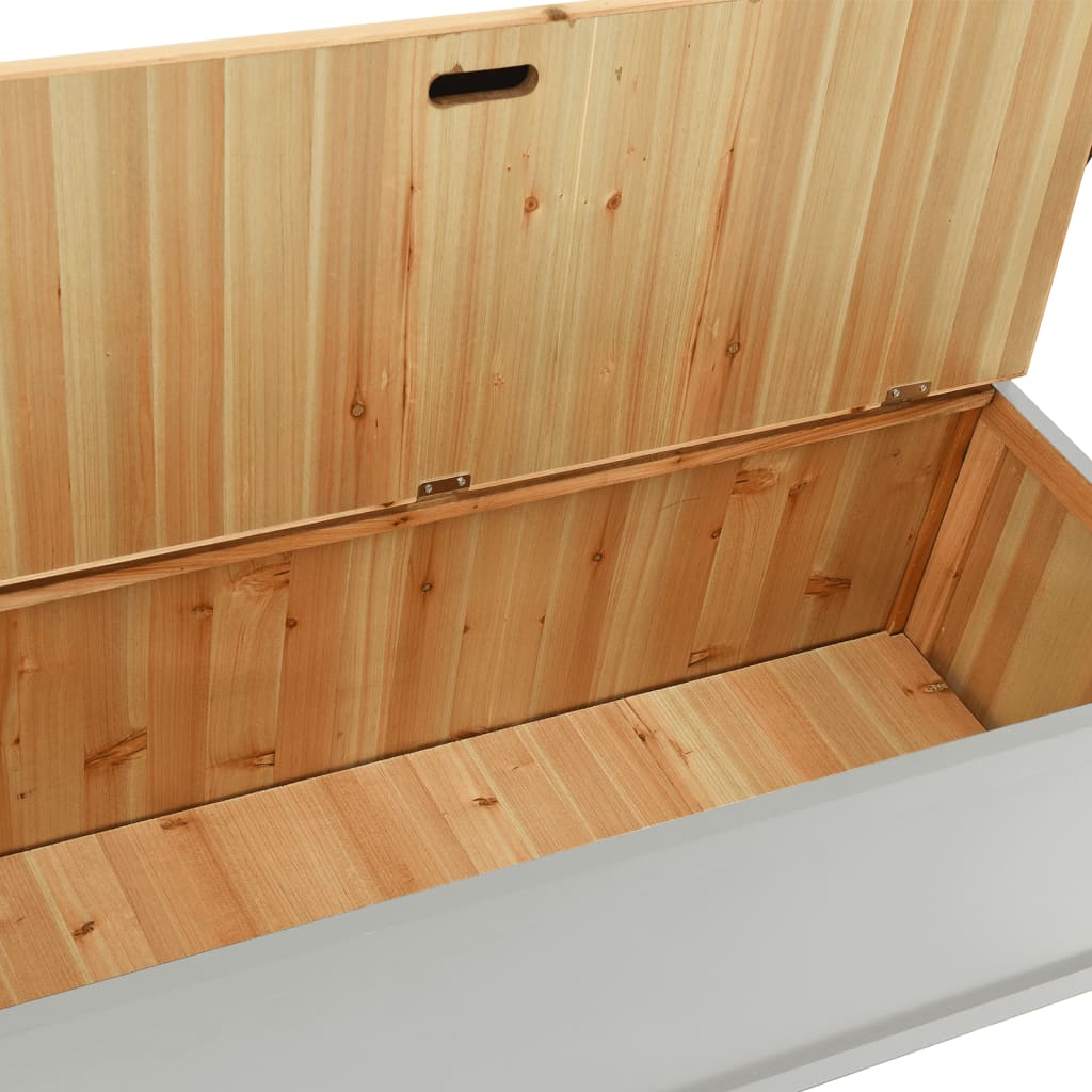 Penkki harmaa 107x45x75,5 cm täysi kuusi - Sisustajankoti.fi