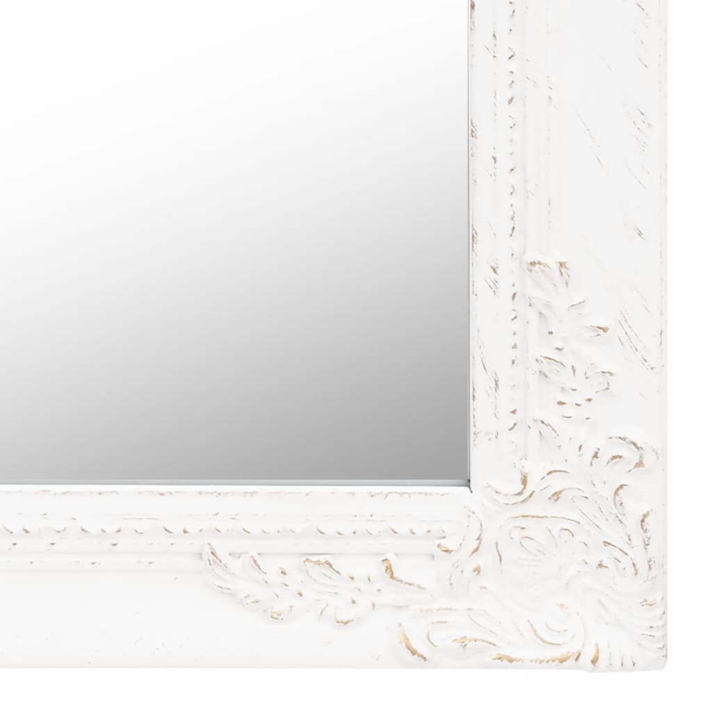Vapaasti seisova peili valkoinen 45x180 cm - Sisustajankoti.fi