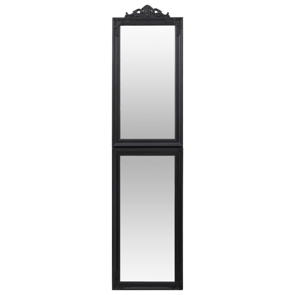 Vapaasti seisova peili musta 45x180 cm - Sisustajankoti.fi