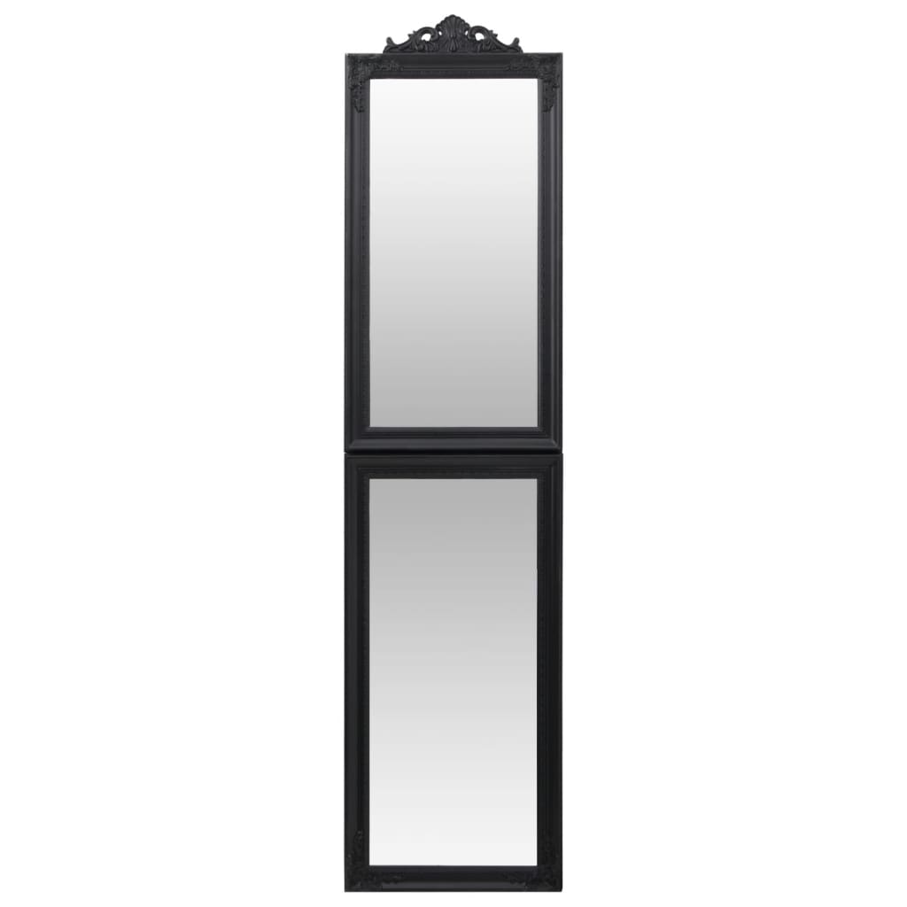Vapaasti seisova peili musta 50x200 cm - Sisustajankoti.fi