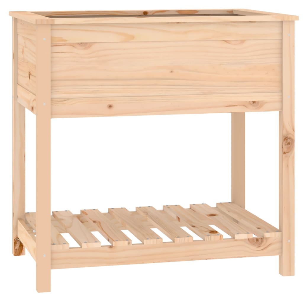 Kukkalaatikko hyllyllä 82,5x54x81 cm täysi mänty - Sisustajankoti.fi