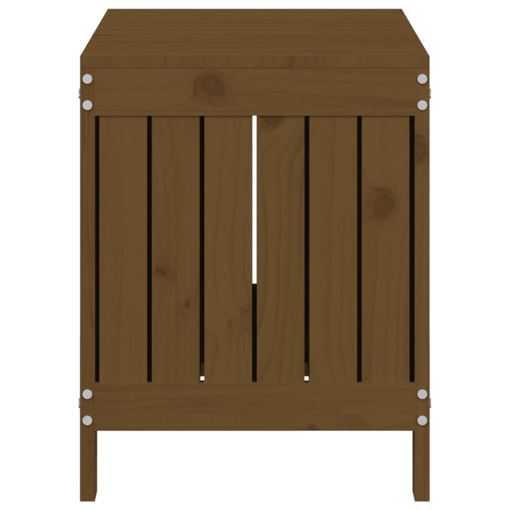 Säilytyslaatikko hunajanruskea 76x42,5x54 cm täysi mänty - Sisustajankoti.fi