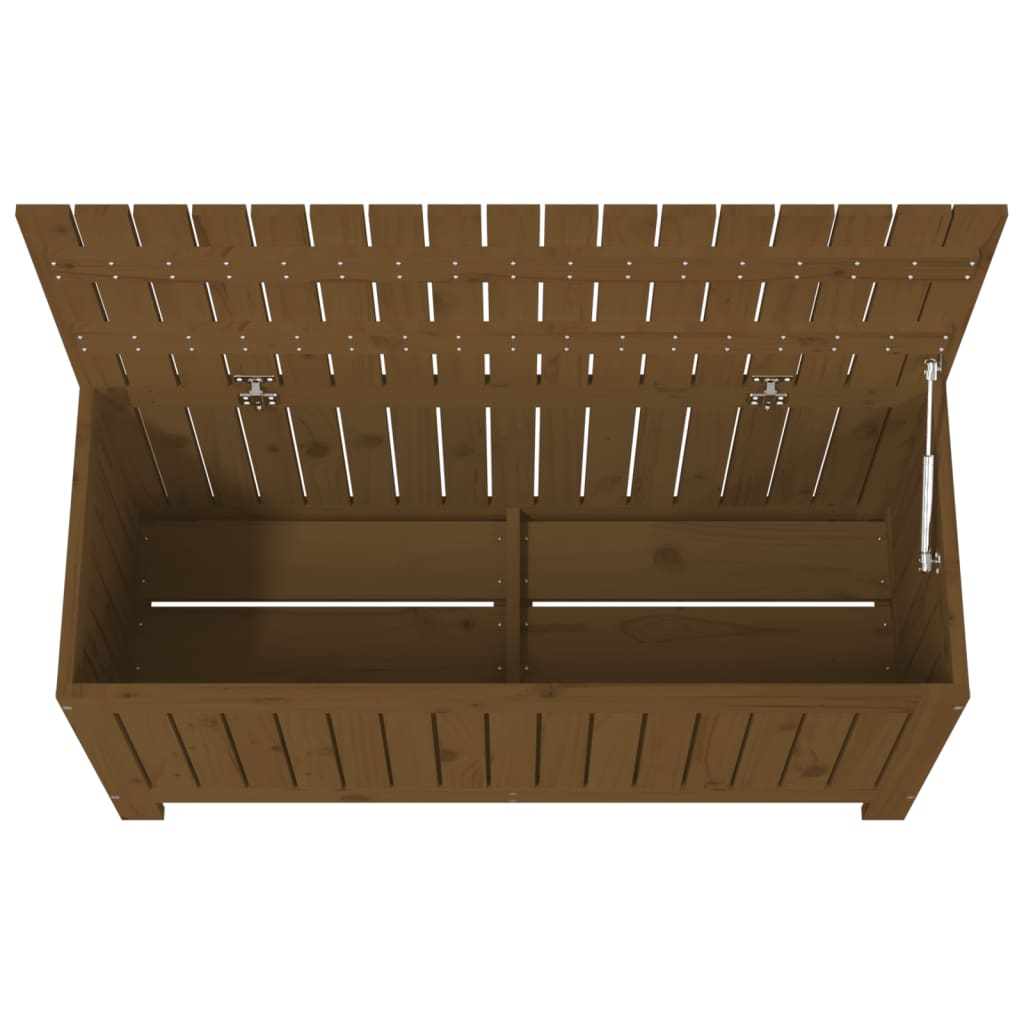 Säilytyslaatikko hunajanruskea 108x42,5x54 cm täysi mänty - Sisustajankoti.fi