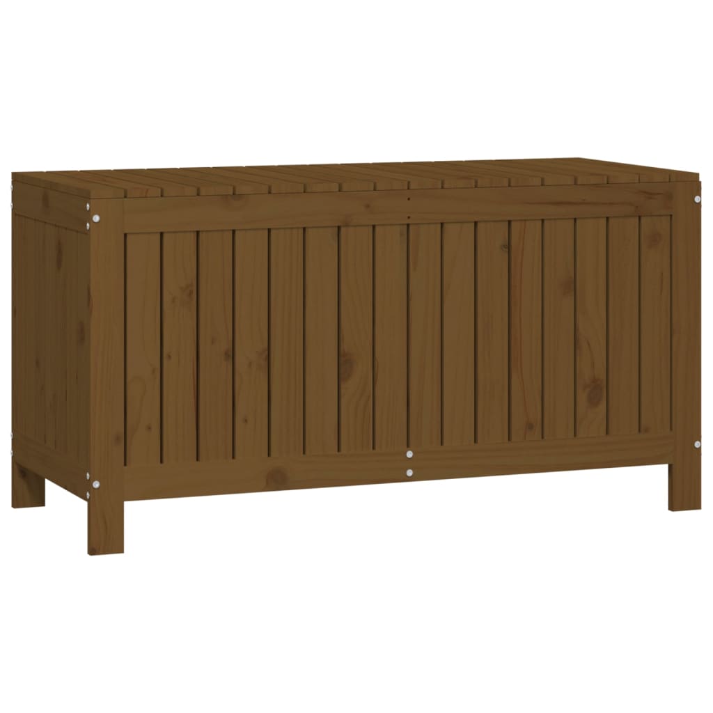 Säilytyslaatikko hunajanruskea 115x49x60 cm täysi mänty - Sisustajankoti.fi