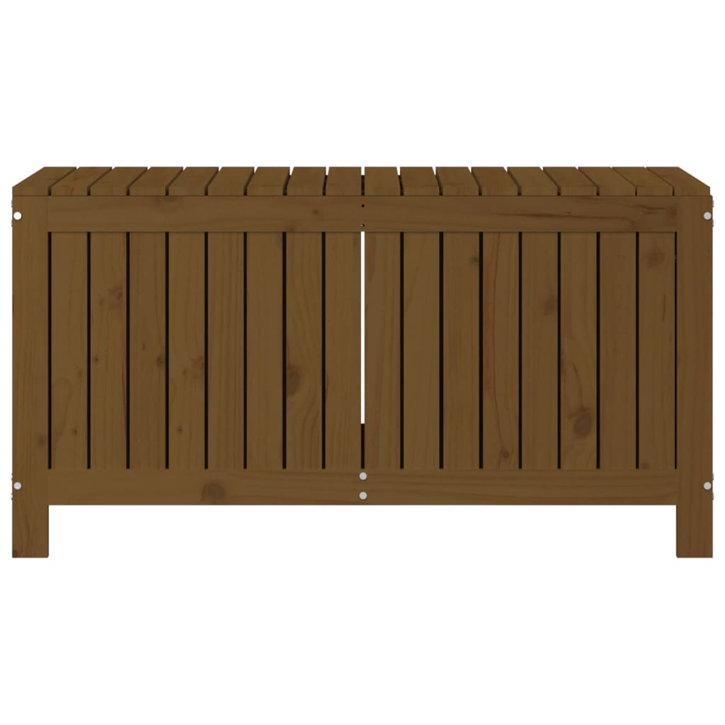 Säilytyslaatikko hunajanruskea 115x49x60 cm täysi mänty - Sisustajankoti.fi