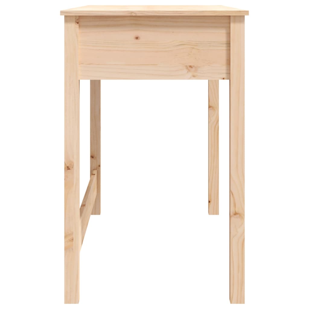 Työpöytä laatikoilla 100x50x78 cm täysi mänty - Sisustajankoti.fi