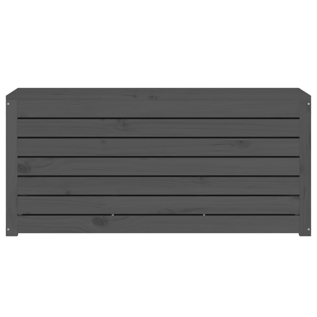 Puutarhalaatikko harmaa 101x50,5x46,5 cm täysi mänty - Sisustajankoti.fi