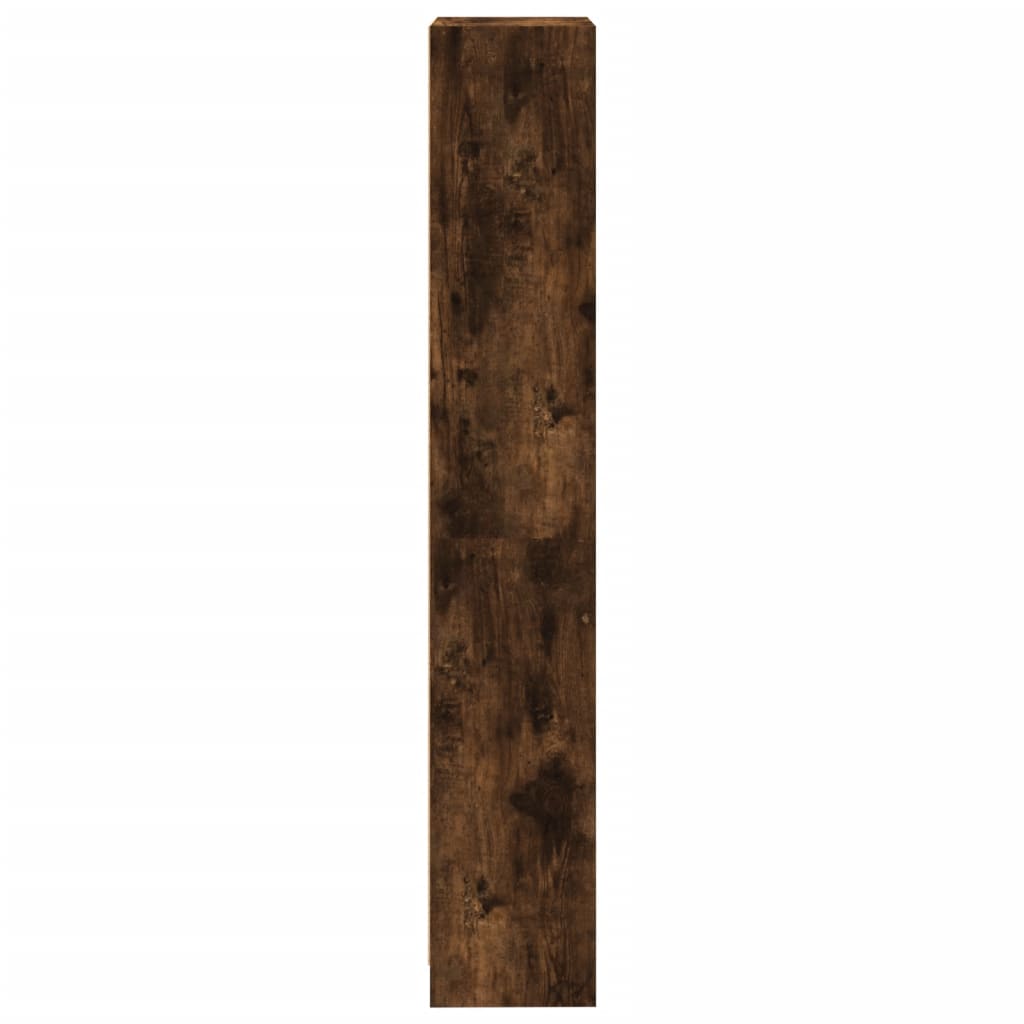 4-tasoinen Kirjahylly savutammi 40x24x143 cm tekninen puu - Sisustajankoti.fi