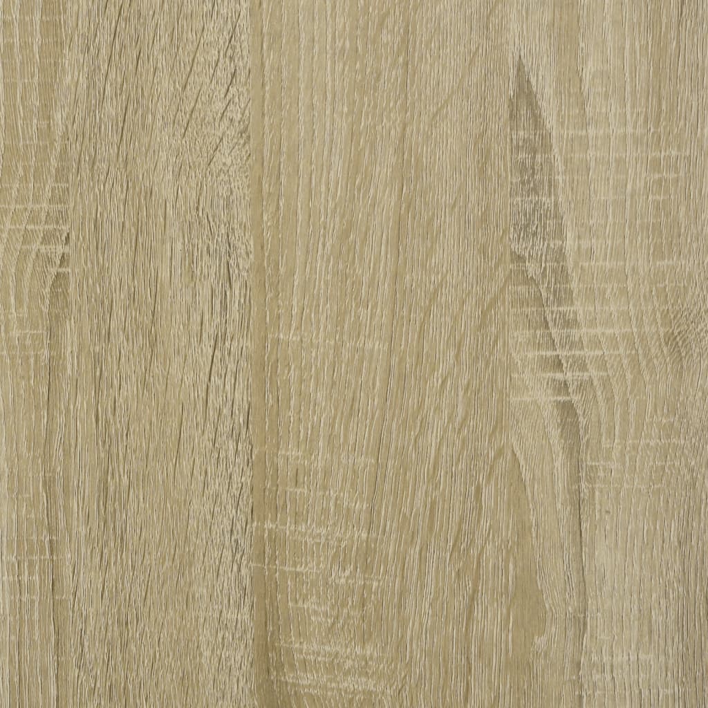 Työpöytä hyllyillä Sonoma-tammi 102x45x148 cm tekninen puu - Sisustajankoti.fi