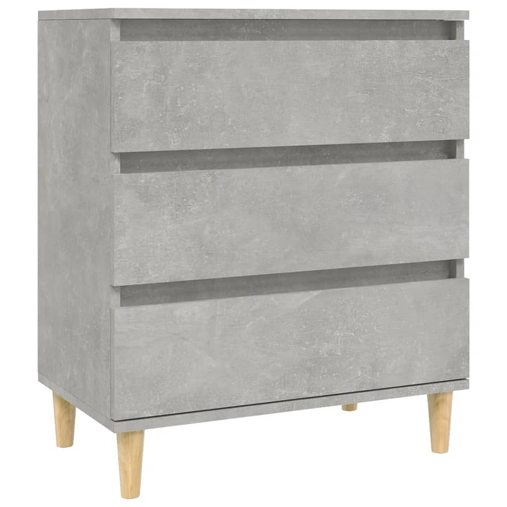 Senkki betoninharmaa 60x35x70 cm tekninen puu - Sisustajankoti.fi