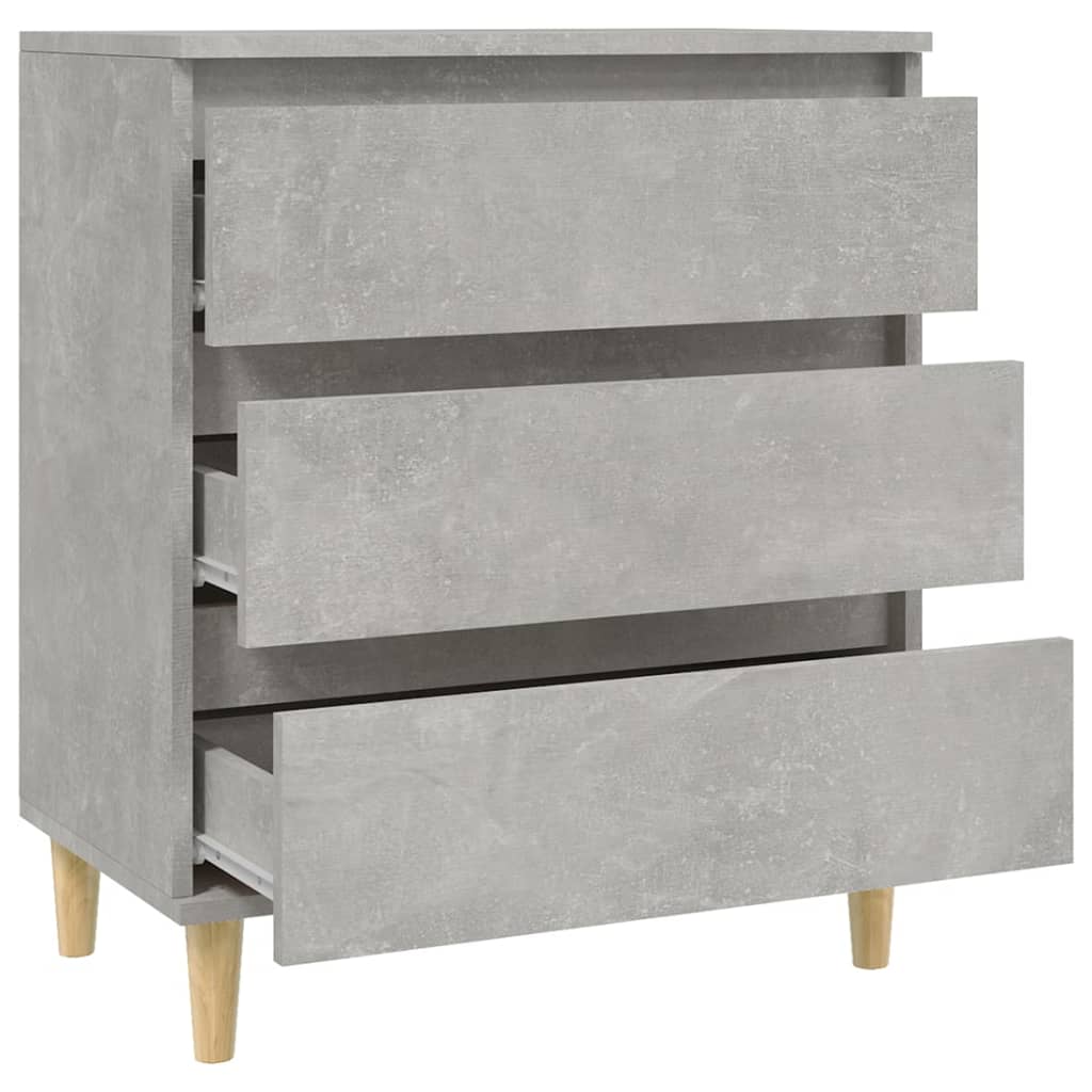 Senkki betoninharmaa 60x35x70 cm tekninen puu - Sisustajankoti.fi