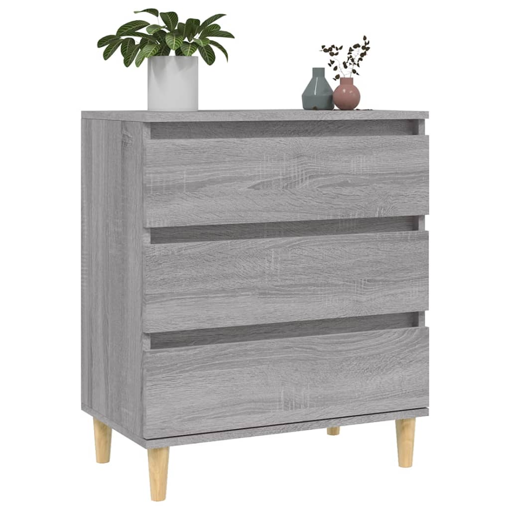 Senkki harmaa Sonoma 60x35x70 cm tekninen puu - Sisustajankoti.fi
