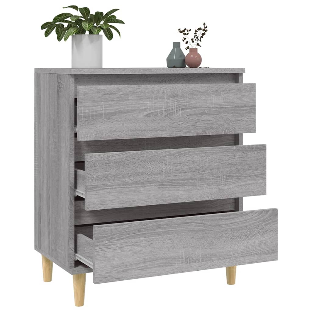 Senkki harmaa Sonoma 60x35x70 cm tekninen puu - Sisustajankoti.fi