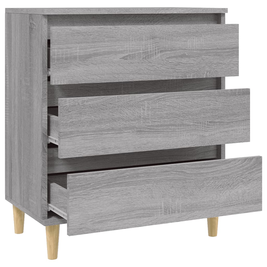 Senkki harmaa Sonoma 60x35x70 cm tekninen puu - Sisustajankoti.fi