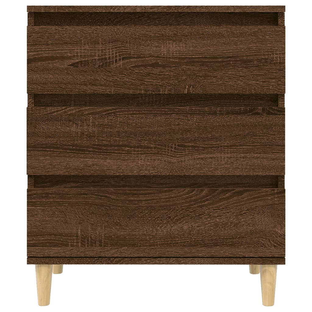 Senkki ruskea tammi 60x35x70 cm tekninen puu - Sisustajankoti.fi