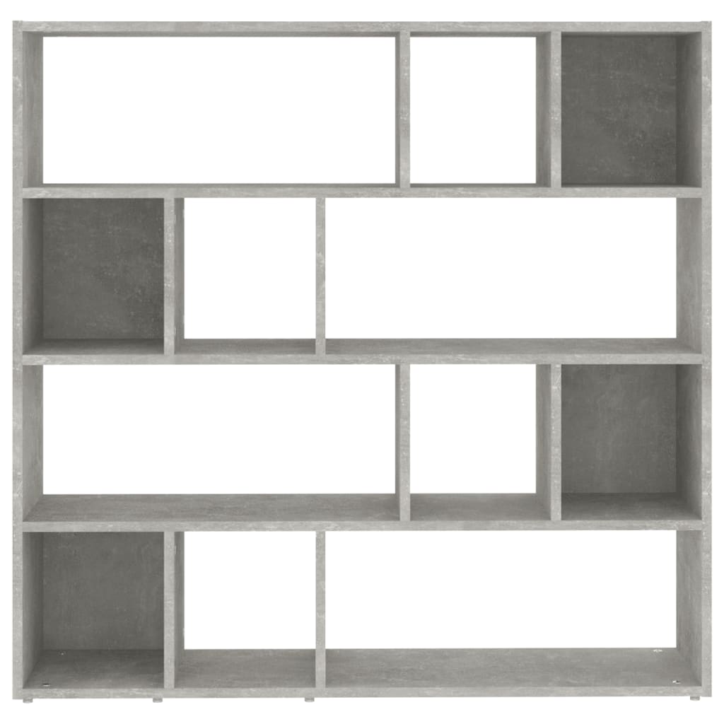 Kirjahylly/tilanjakaja betoninharmaa 105x24x102 cm - Sisustajankoti.fi