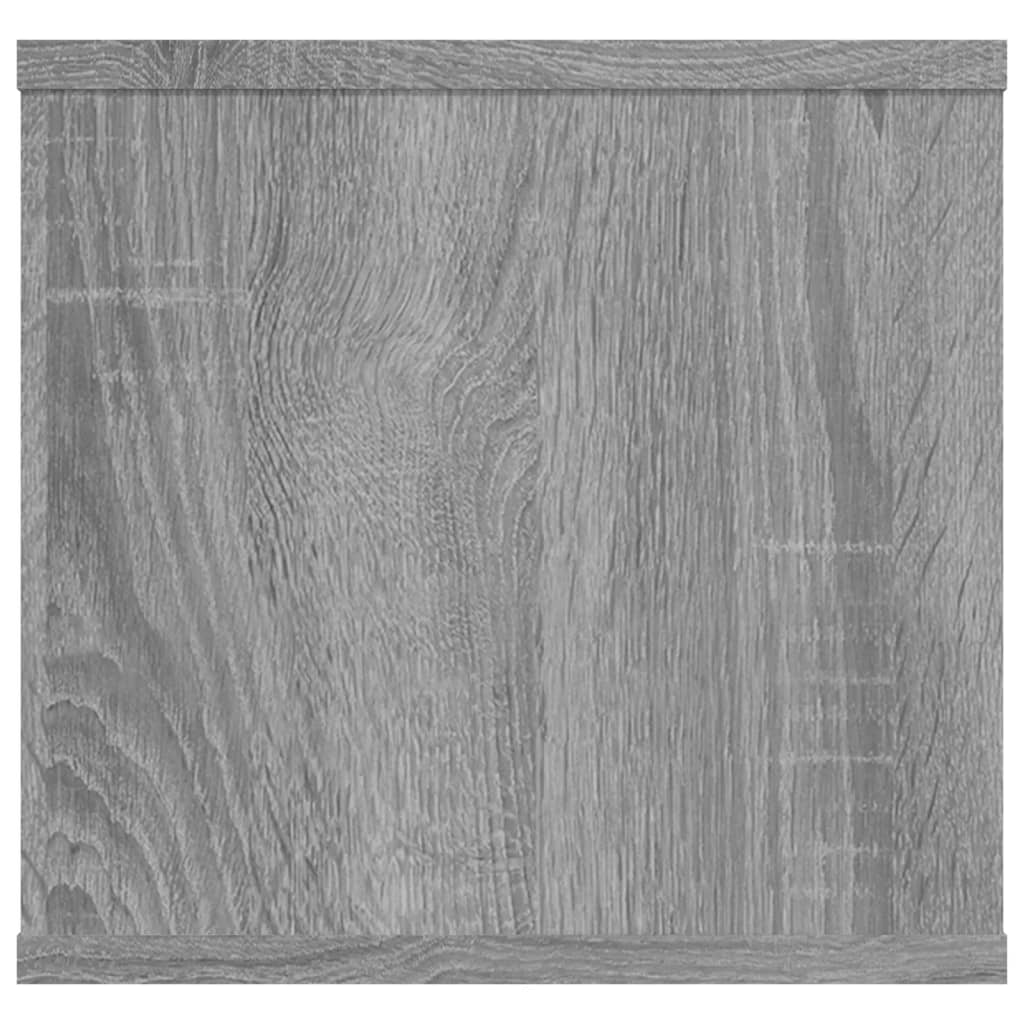 Seinähylly harmaa Sonoma 102x30x29 cm tekninen puu - Sisustajankoti.fi