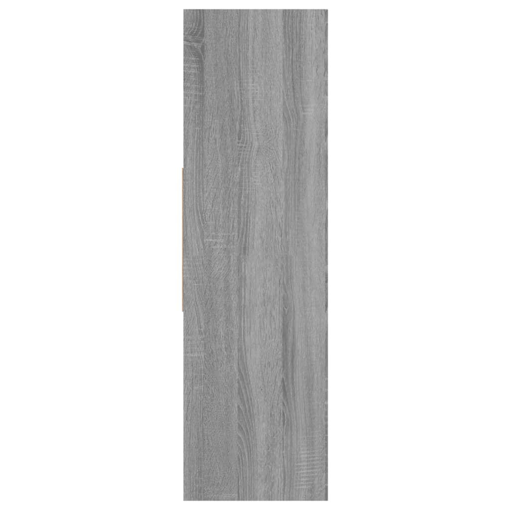 Kirjakaappi harmaa Sonoma 97,5x29,5x100 cm tekninen puu - Sisustajankoti.fi