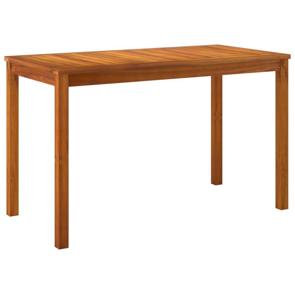 Puutarhapöytä 110x55x67 cm täysi akasiapuu - Sisustajankoti.fi